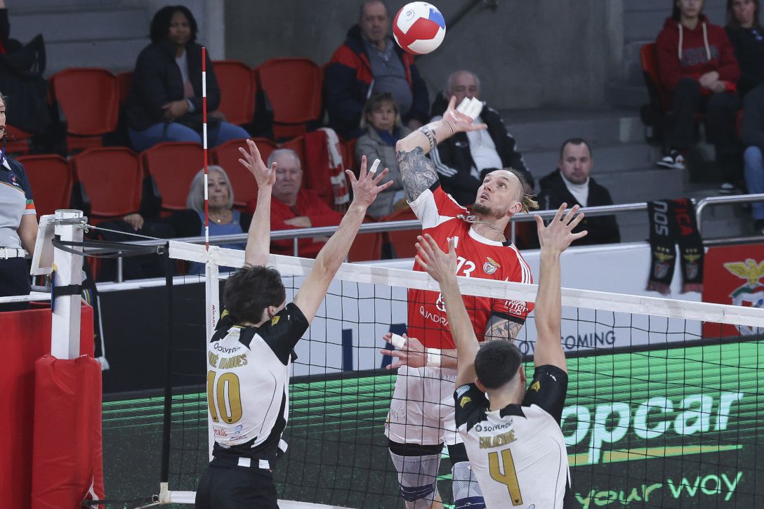 Benfica usou o fator casa no Jogo 1 do play-off e não desperdiçou a vantagem. Foto SL Benfica