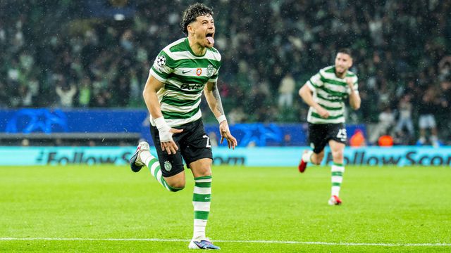 Maxi Araújo foi decisivo no 5-0 do Sporting ao Bodo/Glimt