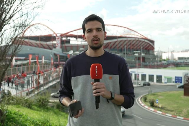 Desde o Estádio da Luz: os dados estão lançados para o Benfica-V. Guimarães