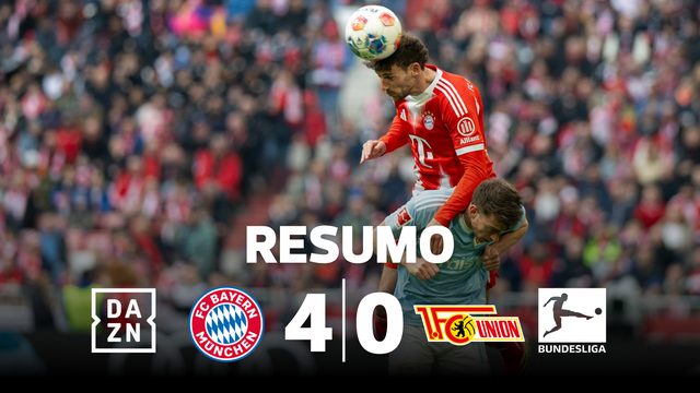 Sem Diogo Leite, Bayern passeia na receção ao Union Berlim (resumo)