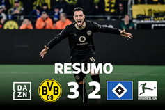 O resumo da fantástica reviravolta do Dortmund frente ao Hamburgo