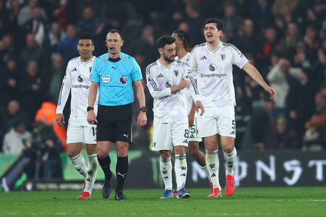 Bruno Fernandes deixou críticas à arbitragem depois do empate com o Bournemouth