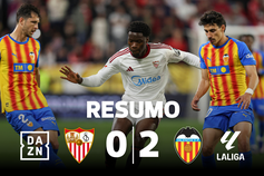 André Almeida ajuda Valência a afundar o Sevilha (resumo)