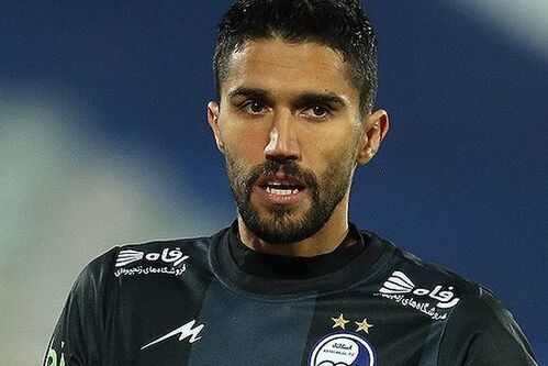 O guarda-redes Mohammad Hossein Hosseini é um dos atletas que pode estar preso. Wikipedia