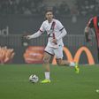 Nice-PSG: depois do golo, assistência de Nuno Mendes para Doué