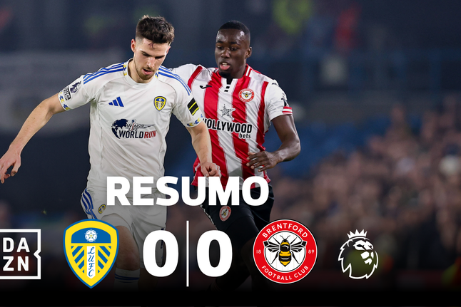 Empate do Leeds é boa notícia para NES e Vítor Pereira (resumo)