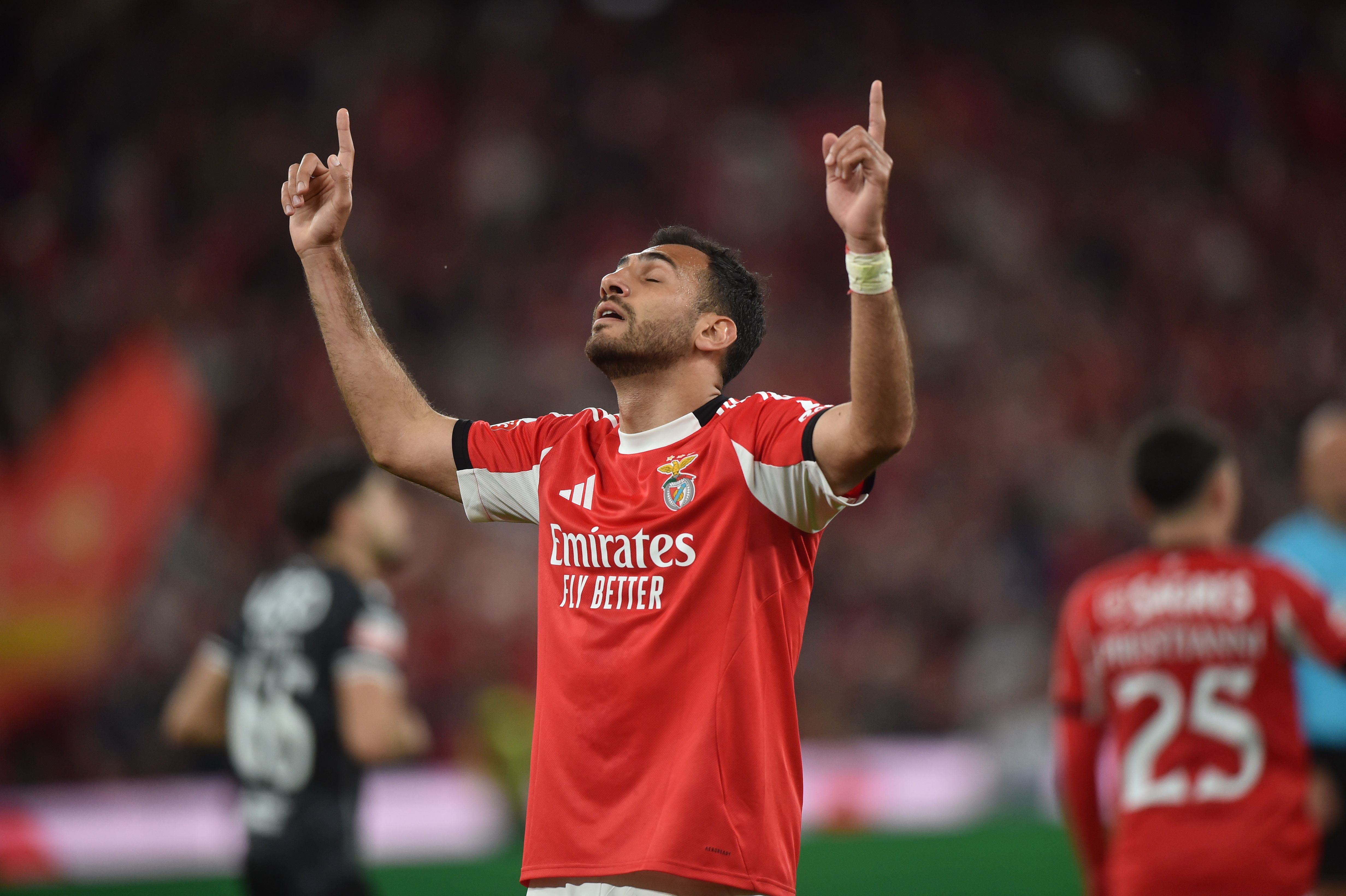 Pavlidis a festejar golo frente ao Vitória de Guimarães - Foto: Miguel Nunes