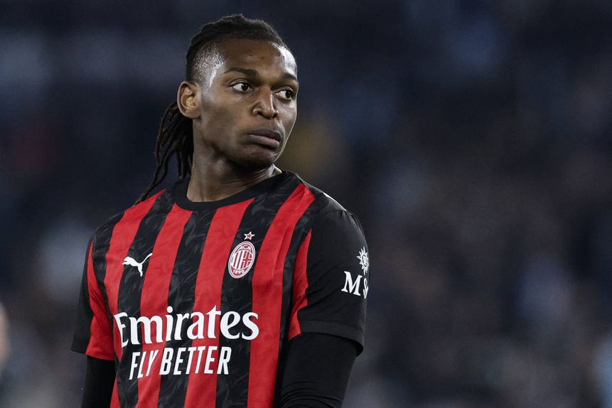 Rafael Leão vai falhar o jogo do Milan com o Torino