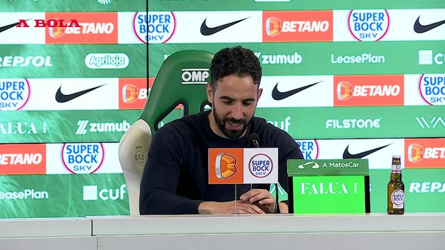 «Tudo no Sporting está a crescer, está aqui uma comunhão perfeita»