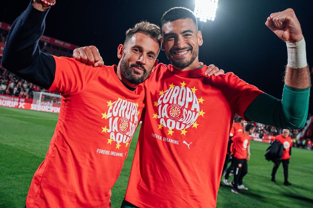 «Europa, estamos aqui»: Girona festejou feito inédito (vídeo)