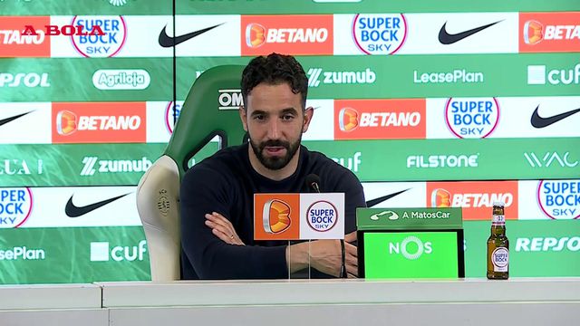 Rúben Amorim recorda «contexto muito difícil» quando chegou ao Sporting