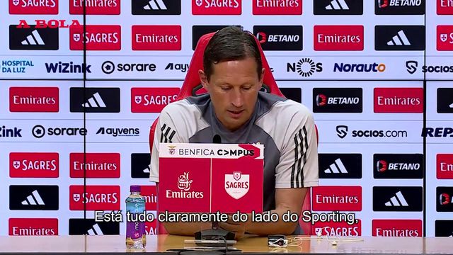 Roger Schmidt: «O mais provável é não sermos campeões»