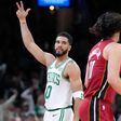 Celtics marcam 22 triplos no Jogo 1 contra os Heat