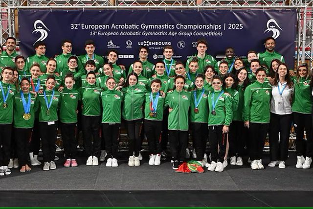 Portugal ganha pela primeira vez Europeu de ginástica acrobática