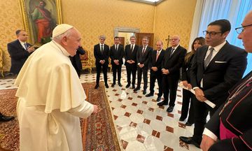 As imagens da ligação do Papa Francisco ao Desporto (fotogaleria)