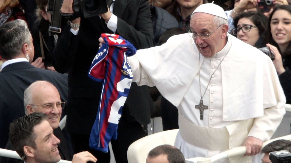 Papa Francisco era adepto do San Lorenzo de Almagro