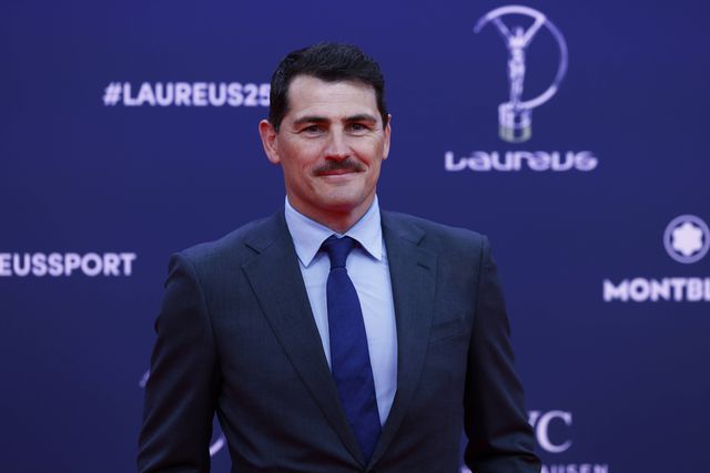 Novo 'look' de Casillas deu que falar nos Laureus (fotogaleria)