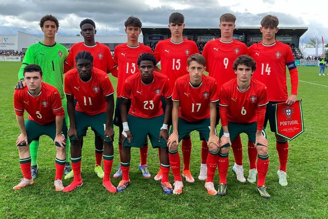Equipa de Portugal no Torneio Internacional de Montaigu