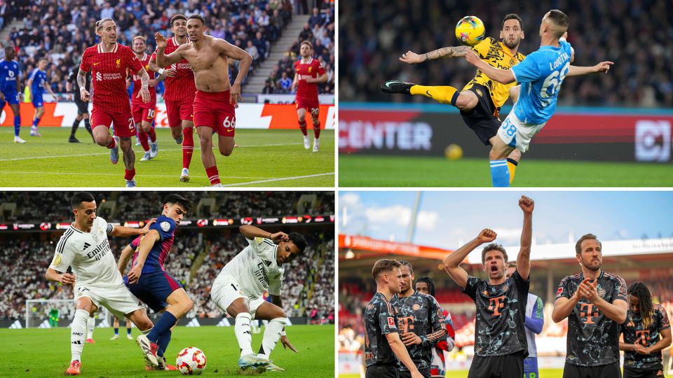 Decisões aproximam-se: quando haverá campeões nas grandes ligas da Europa?