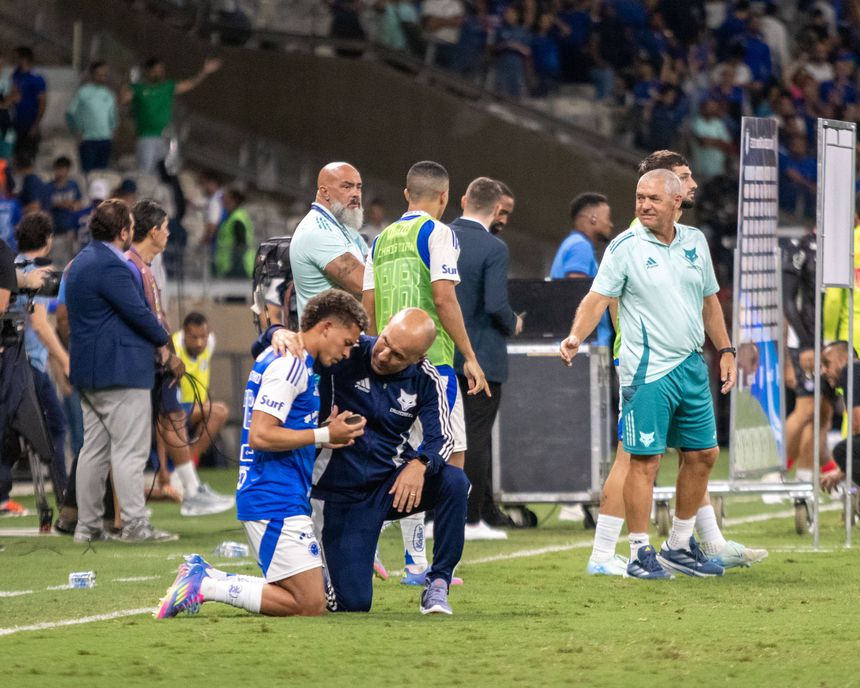 Leonardo Jardim com Rodriguinho