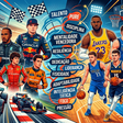 O que têm em comum as estrelas da F1 e da NBA?