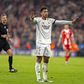 Jude Bellingham a jogar pelo Real Madrid em Munique
