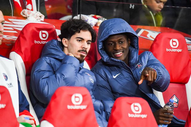 Vitinha e Nuno Mendes no PSG (IMAGO)