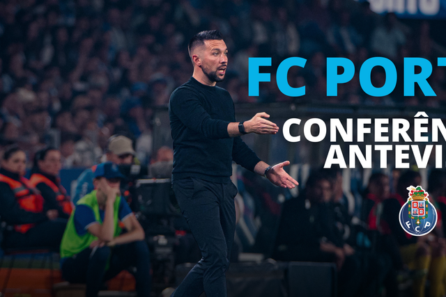 Acompanhe a conferência de imprensa de Francesco Farioli