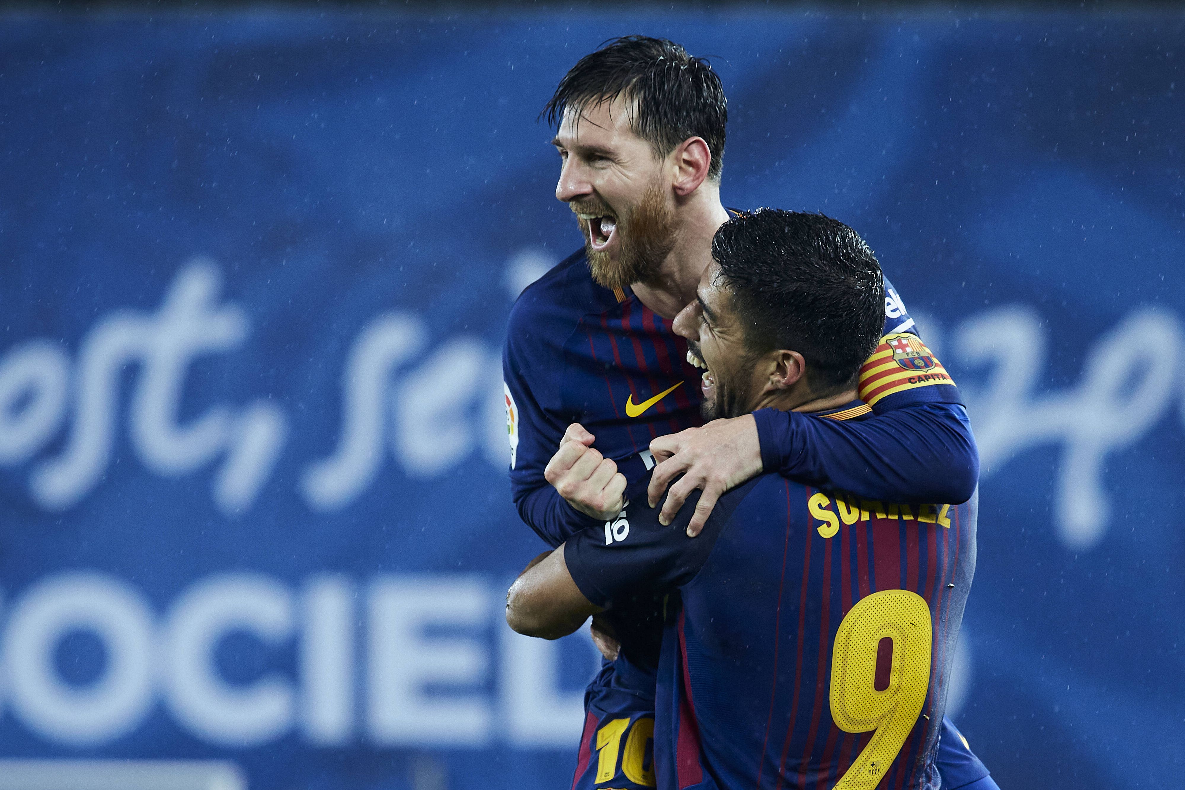 Messi e Suárez partilharam balneário no Barcelona