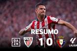 Osasuna desperdiça penálti e Ath. Bilbao soma os três pontos (resumo)