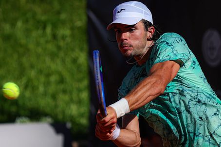 Jaime Faria será, pelo menos, um dos dois portugueses em prova nos singulares         Fotografia Imago