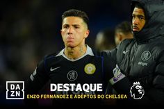Capitão Enzo ficou sozinho a encarar os adeptos do Chelsea