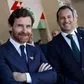 André Villas-Boas e Frederico Varandas escolheram bem os seus administradores financeiros: Zenha e Pereira da Costa — Foto: FPF