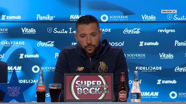 Farioli comenta declarações de Varandas sobre o FC Porto