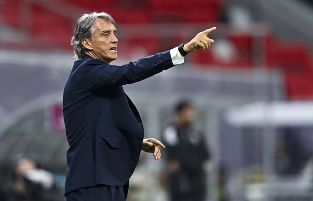 Roberto Mancini, treinador do Al Sadd