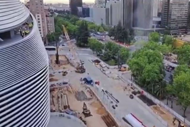 Nem tudo são rosas: fuga de gás paralisou imediações do Bernabéu