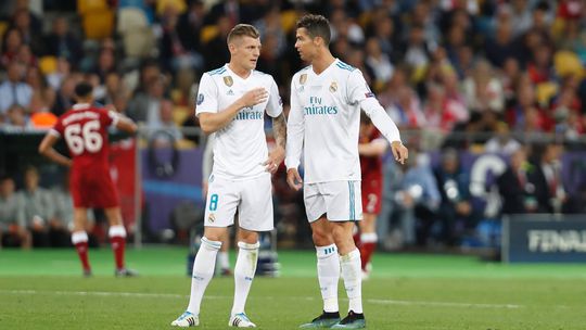 Ronaldo reage à retirada de Kroos: «Que honra ter partilhado o campo contigo»