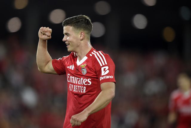 Samuel Dahl, lateral/ala esquerdo do Benfica (foto: Grafislab)