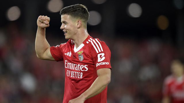 Samuel Dahl, lateral/ala esquerdo do Benfica (foto: Grafislab)