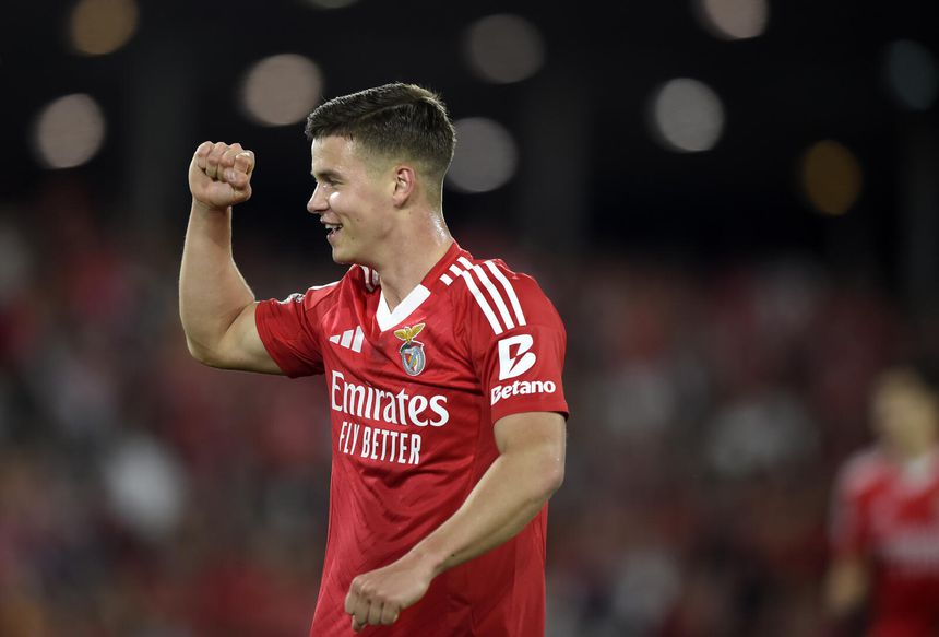 Samuel Dahl, lateral/ala esquerdo do Benfica (foto: Grafislab)