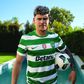 Maxi Araújo com o novo equipamento do Sporting para 2025/2026
