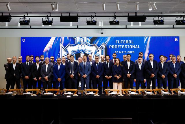 Pedro Proença recebeu clubes que compõem futebol profissional, incluindo Sporting e Benfica (FPF)