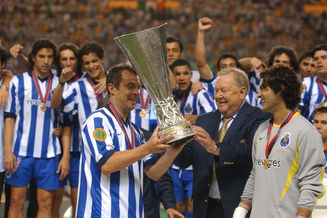 Dragões venceram a Taça UEFA na época 2002/03 (Foto: FC Porto)