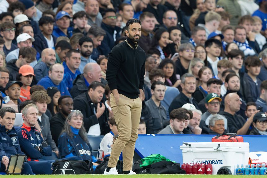Ruben Amorim, treinador do Manchester United