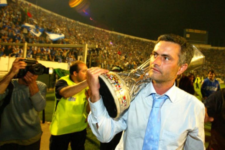 José Mourinho lembra conquista da Taça UEFA pelo FC Porto