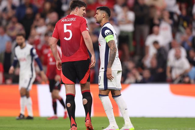 Caldo entornou entre Maguire e Romero na festa do Tottenham (vídeo)