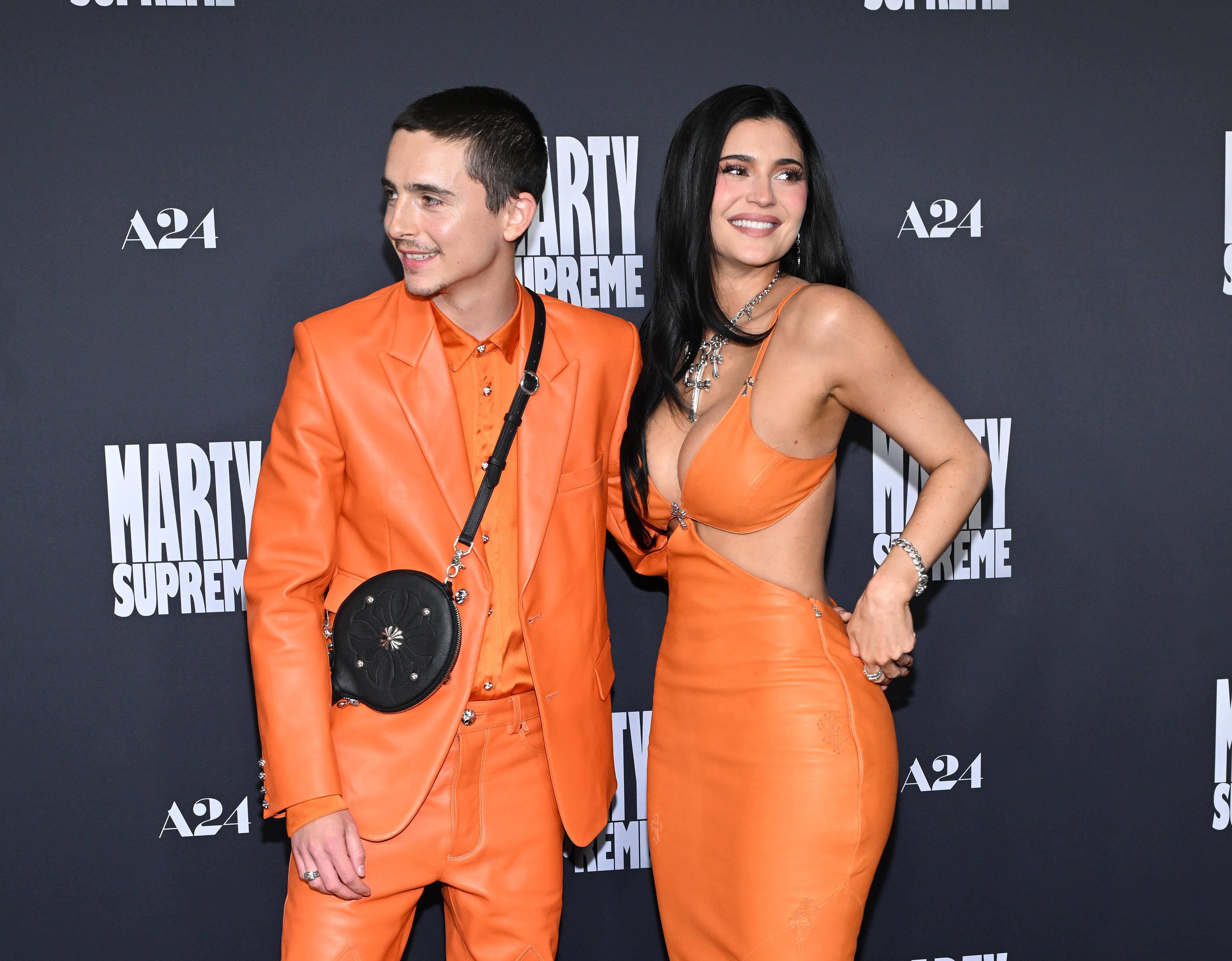 Kylie Jenner e Timothée Chalamet