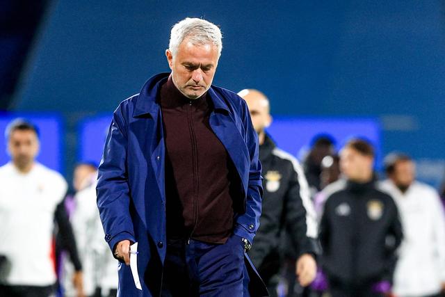 José Mourinho, treinador do Benfica
