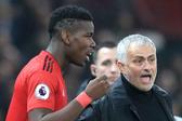 Paul Pogba e José Mourinho no Manchester United (foto: Imago)