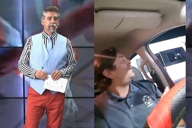 México: jornalista assaltado no carro em pleno direto para a televisão